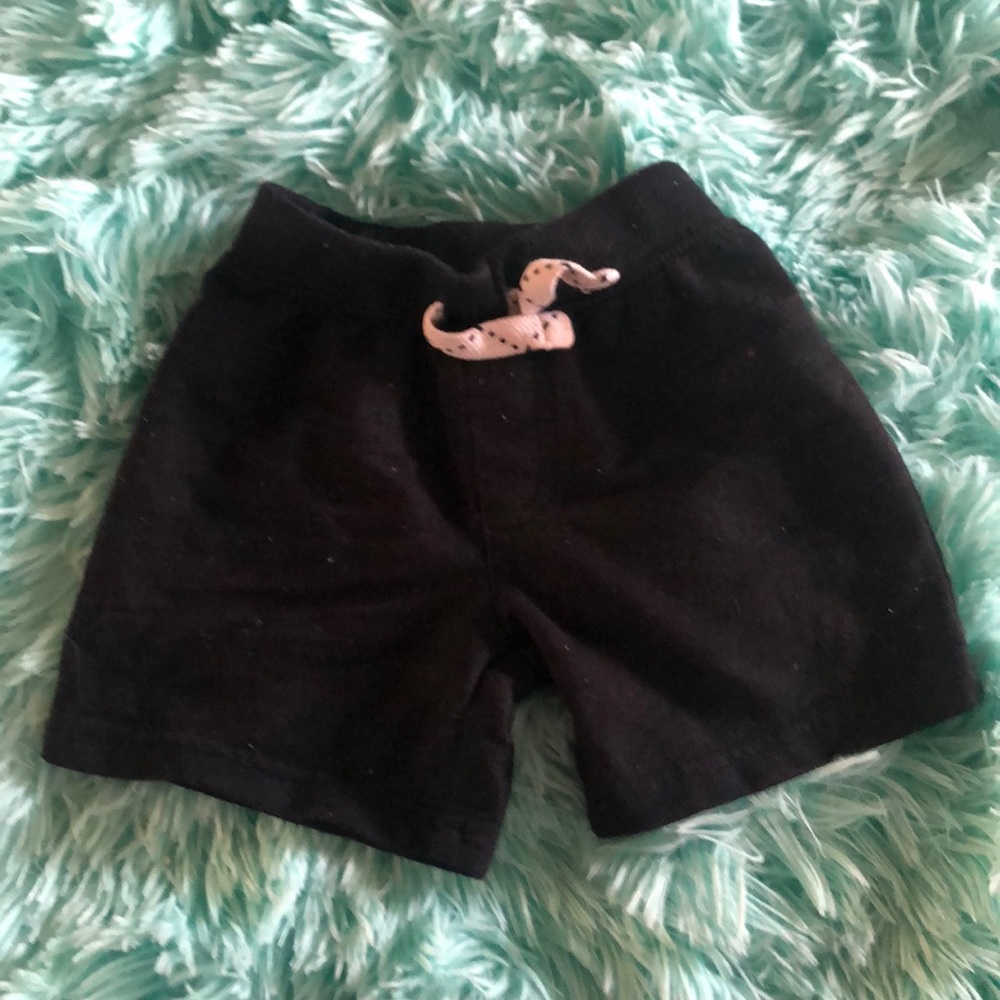 Black shorts